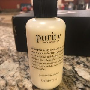 Philosophy purity facial cleanser- new